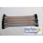 40P Ribbon Jumper Wire with Female-Female Connector