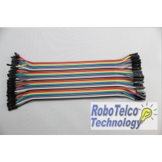 40P Ribbon Jumper Wire with Female-Female Connector
