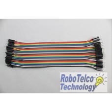 40P Ribbon Jumper Wire with Male-Male Connector
