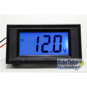 LCD Digital Voltmeter (BLUE) - 2 Wire