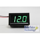Digital Volt Meter (Green) - 2 Wire